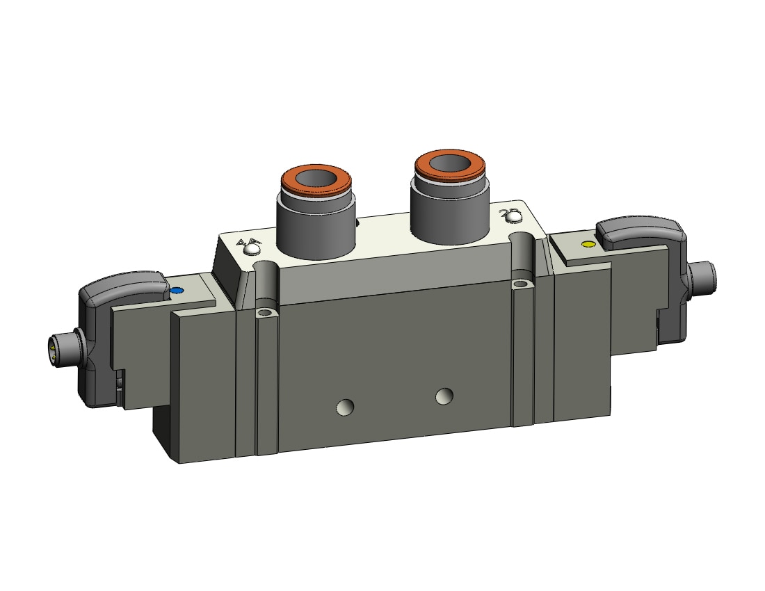 SMC SY9220-5WOZ-C10F 5 port solenoid valve, 4/5 PORT SOLENOID VALVE