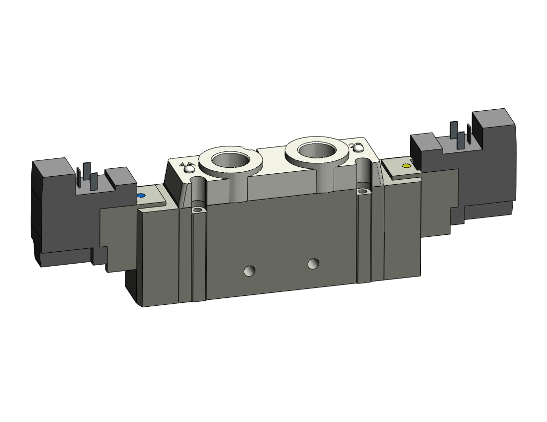 SMC SY9220-5YO-02F valve, sol, SY7000 SOL/VALVE, RUBBER SEAL***