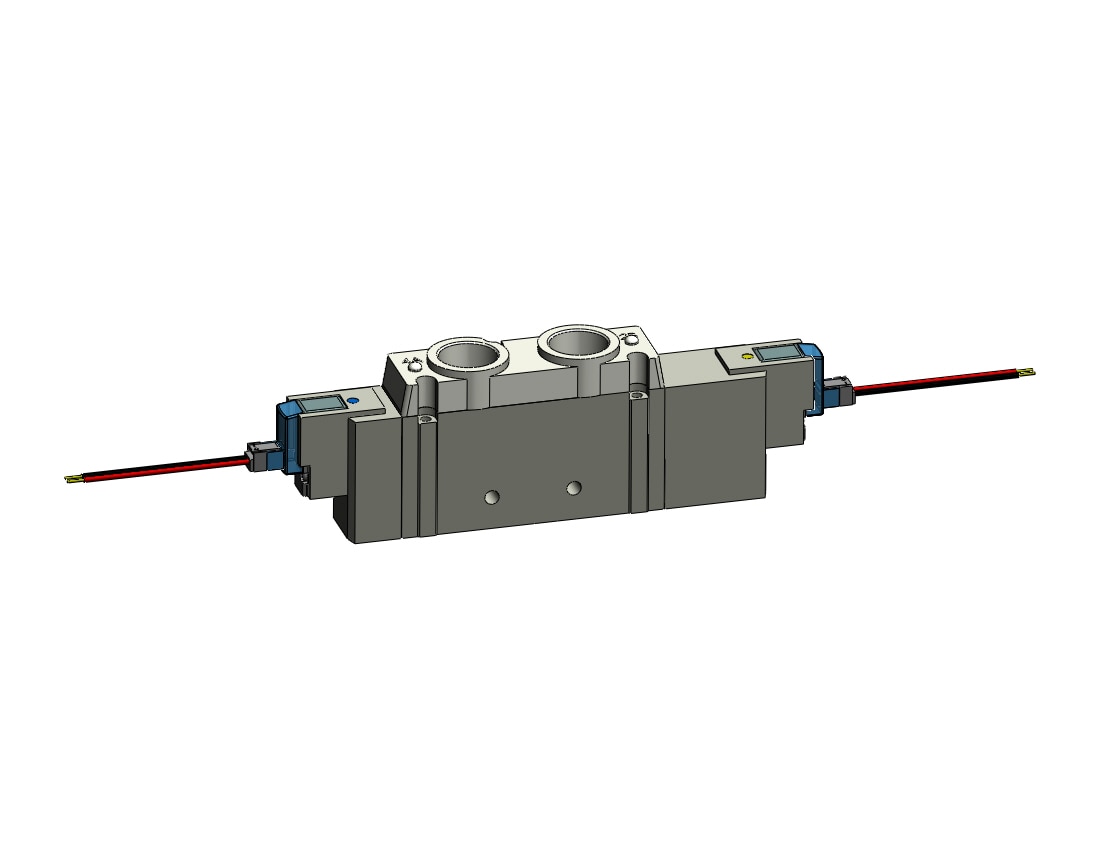 SMC SY9320-3L-03T 5 port solenoid valve, 4/5 PORT SOLENOID VALVE