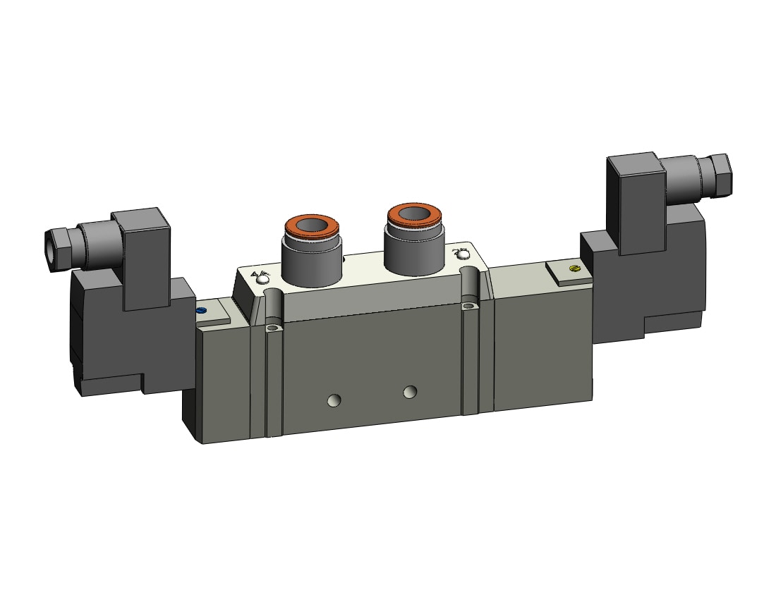 SMC SY9320-5DZD-C10 5 port solenoid valve, 4/5 PORT SOLENOID VALVE