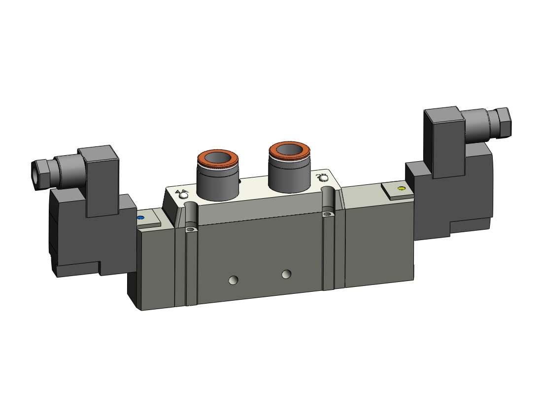 SMC SY9420-5DZ-C12 5 port solenoid valve, 4/5 PORT SOLENOID VALVE