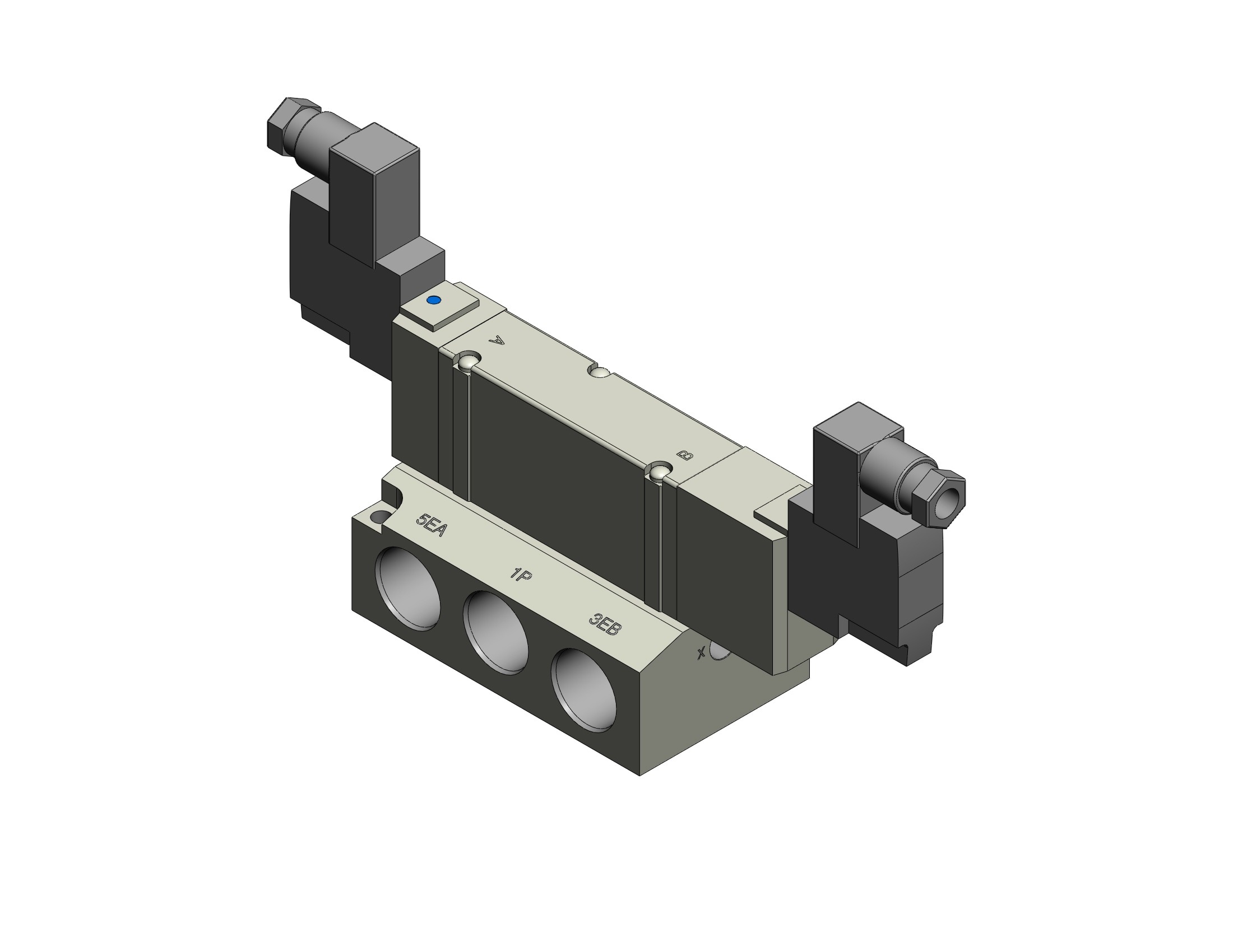 SMC SY9440-5DZ-04 valve, sol, SY7000 SOL/VALVE, RUBBER SEAL