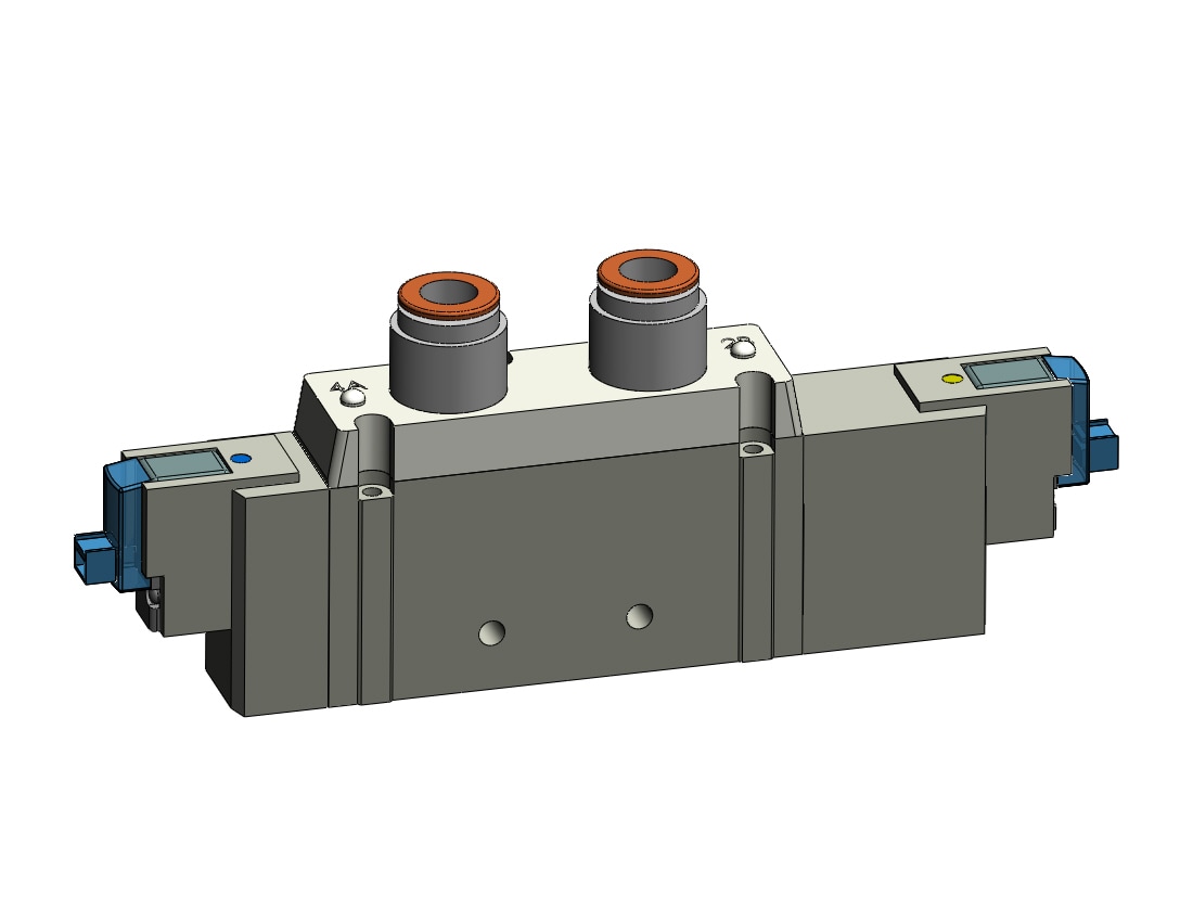 SMC SY9520-5LOZ-N11T valve, sol, SY7000 SOL/VALVE, RUBBER SEAL