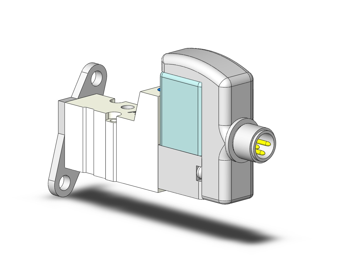 SMC SYJ312-5WOZ-M3-F valve, sol, body pt, SYJ300 SOLENOID VALVE 3-PORT***