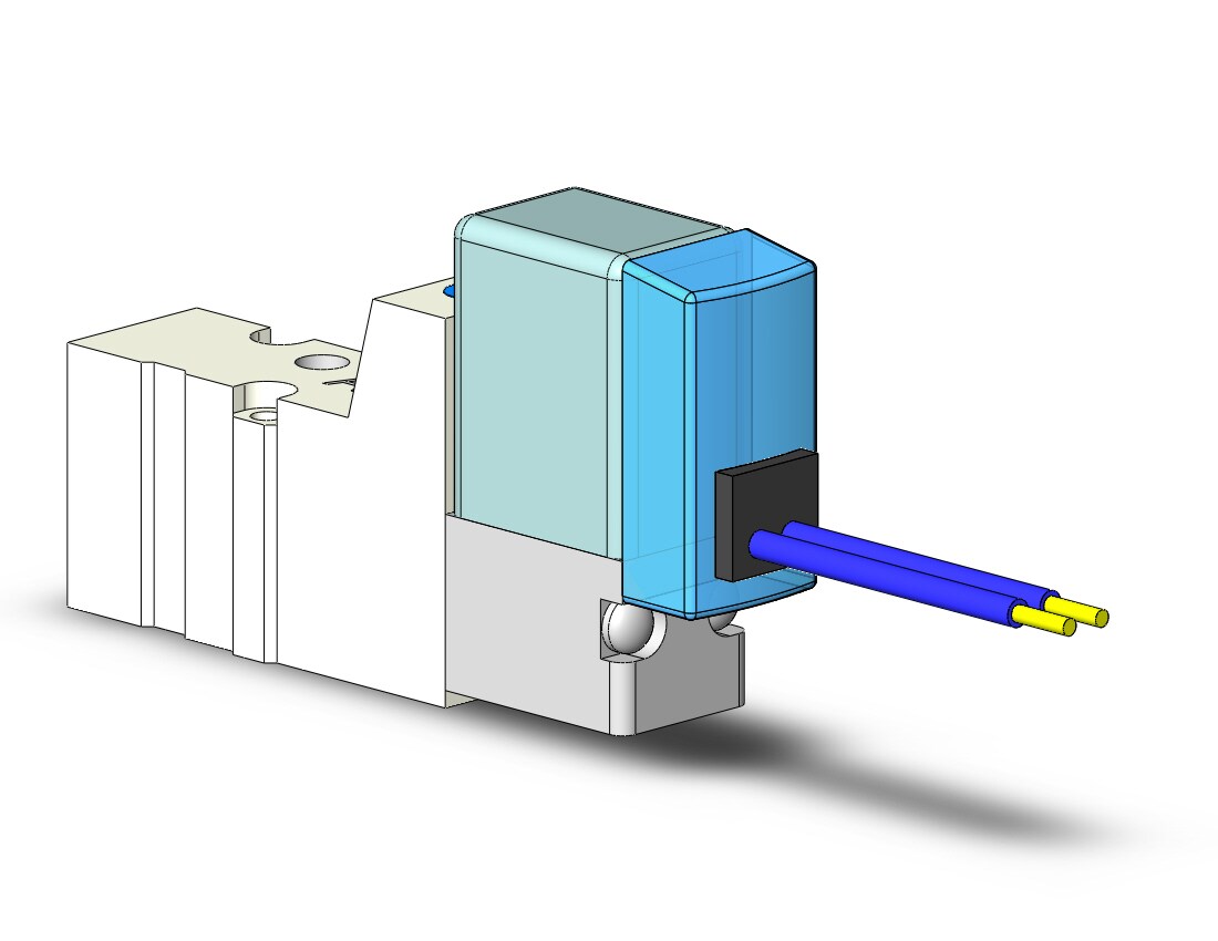 SMC SYJ312-6GZ-M3 valve, sol, body pt (dc), SYJ300 SOLENOID VALVE 3-PORT***