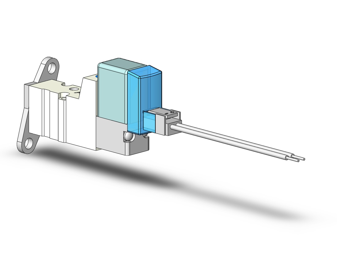 SMC SYJ312-SLZ-M3-F valve, sol, body pt (dc), SYJ300 SOLENOID VALVE 3-PORT***