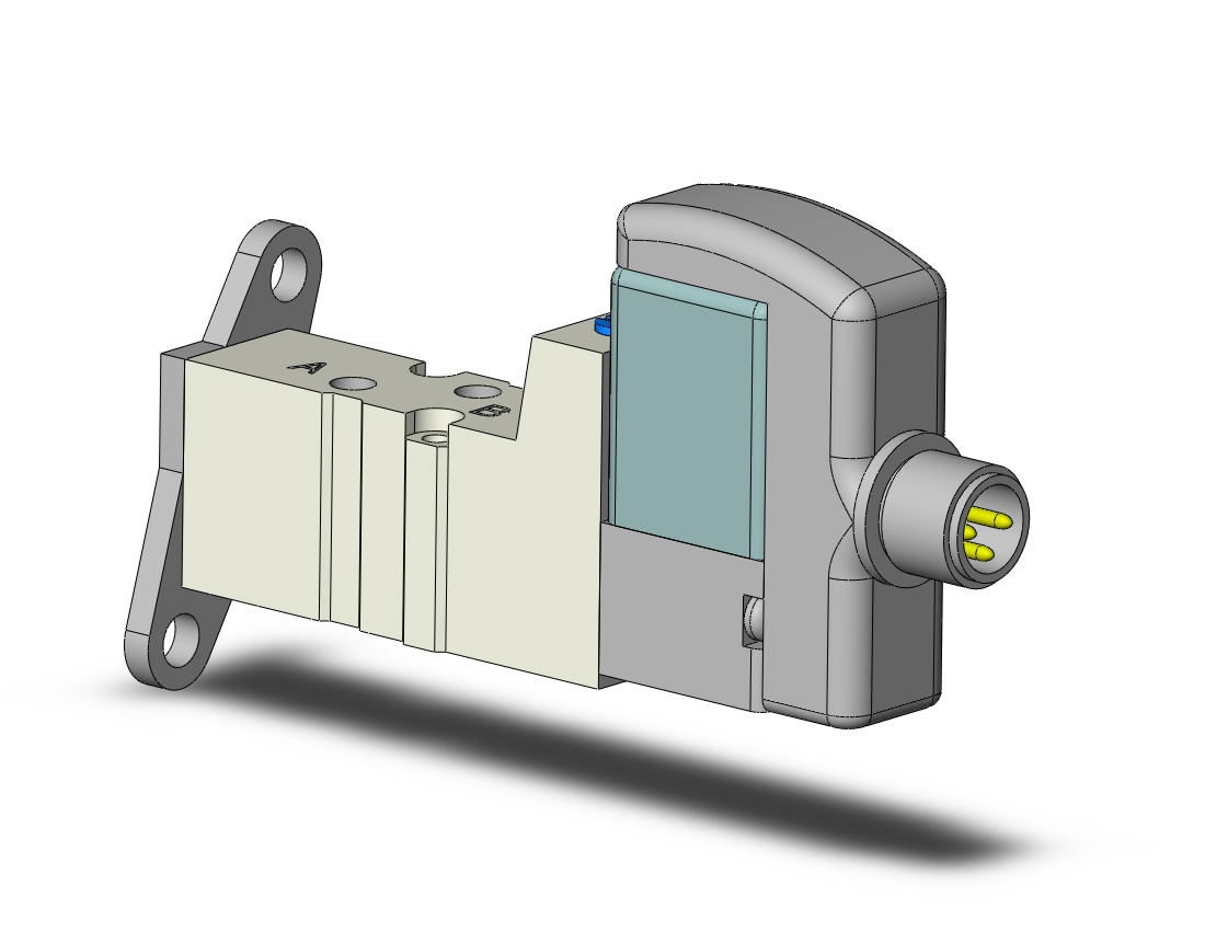 SMC SYJ3120-5WOUD-M3-F valve/sol, 4/5 PORT SOLENOID VALVE