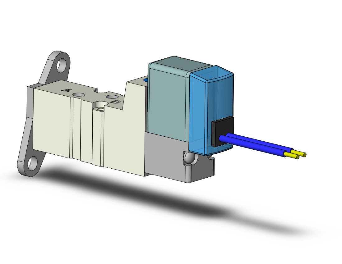 SMC SYJ3120T-5HZ-M3-F valve, sgl sol, body pt, SYJ3000 SOL VALVE 4/5 PORT***