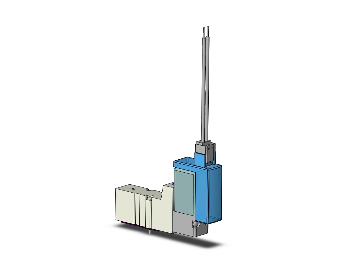 SMC SYJ3130-3MZ valve, sgl sol, base mt (ac), SYJ3000 SOL VALVE 4/5 PORT***