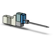 SMC SYJ3133-5LU valve, sgl sol, base mt (dc), SYJ3000 SOL VALVE 4/5 PORT