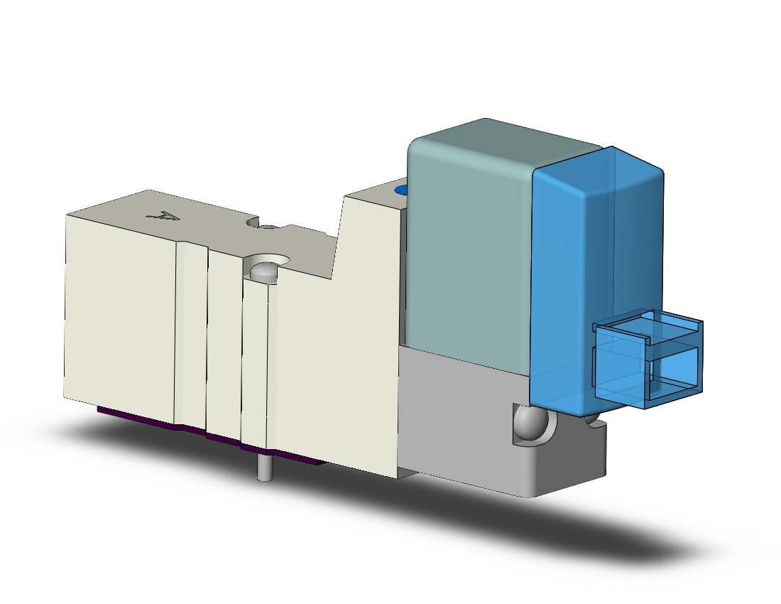 SMC SYJ3140-5LO-Q valve/sol, 4/5 PORT SOLENOID VALVE