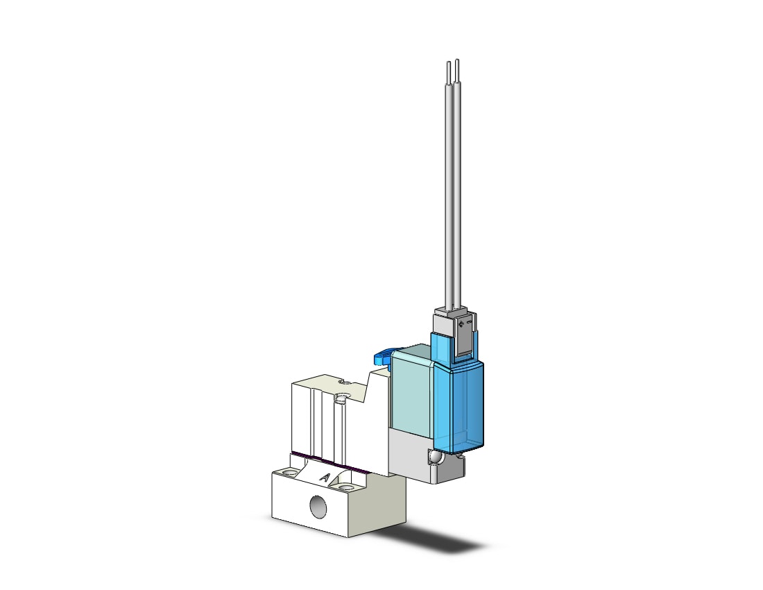 SMC SYJ314M-5ME-M5 valve, sol, base mt, SYJ300 SOLENOID VALVE 3-PORT