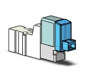 SMC SYJ322-5LOZ-M3 valve, sol, body pt (dc), SYJ300 SOLENOID VALVE 3-PORT***