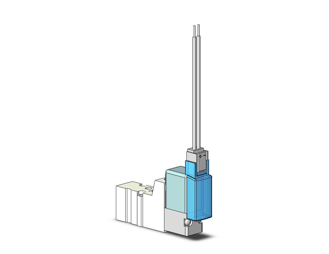 SMC SYJ322M-5M-M3 valve, sol, body pt (dc), SYJ300 SOLENOID VALVE 3-PORT