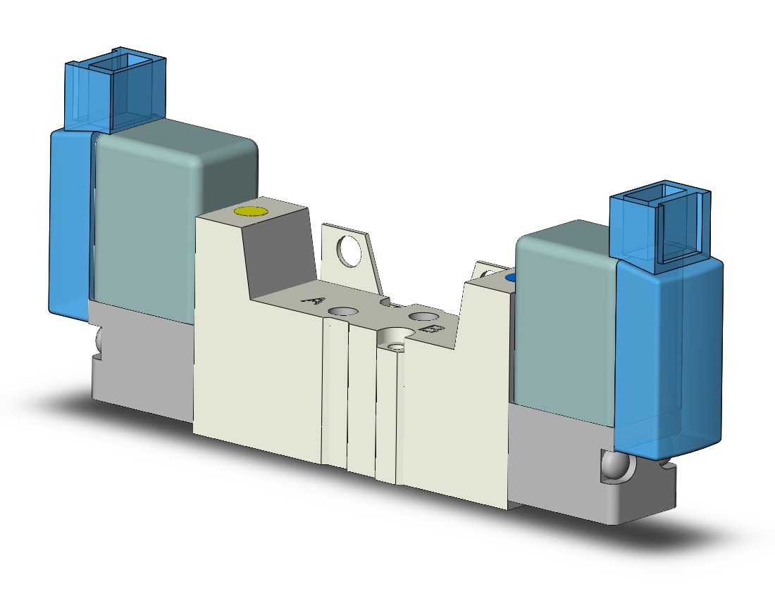 SMC SYJ3520-SMO-M3-F valve/sol, 4/5 PORT SOLENOID VALVE