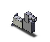 SMC SYJ512-5D-M5-F valve, sol, body pt, SYJ500 SOLENOID VALVE 3/PORT***