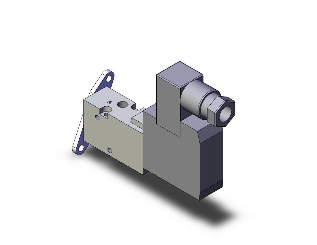 SMC SYJ512-5DZ-M5-F valve, sol, body pt, SYJ500 SOLENOID VALVE 3/PORT***