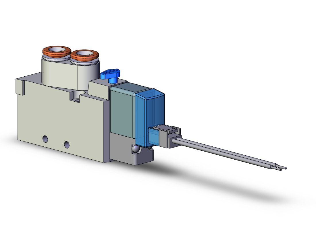 SMC SYJ5120-5LE-N7-Q valve/sol, 4/5 PORT SOLENOID VALVE