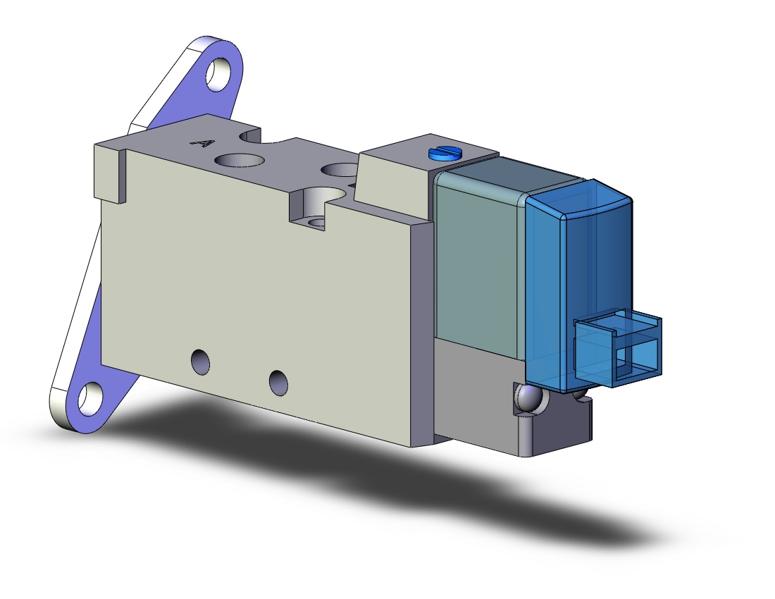 SMC SYJ5120-5LOZD-M5-F valve/sol, 4/5 PORT SOLENOID VALVE