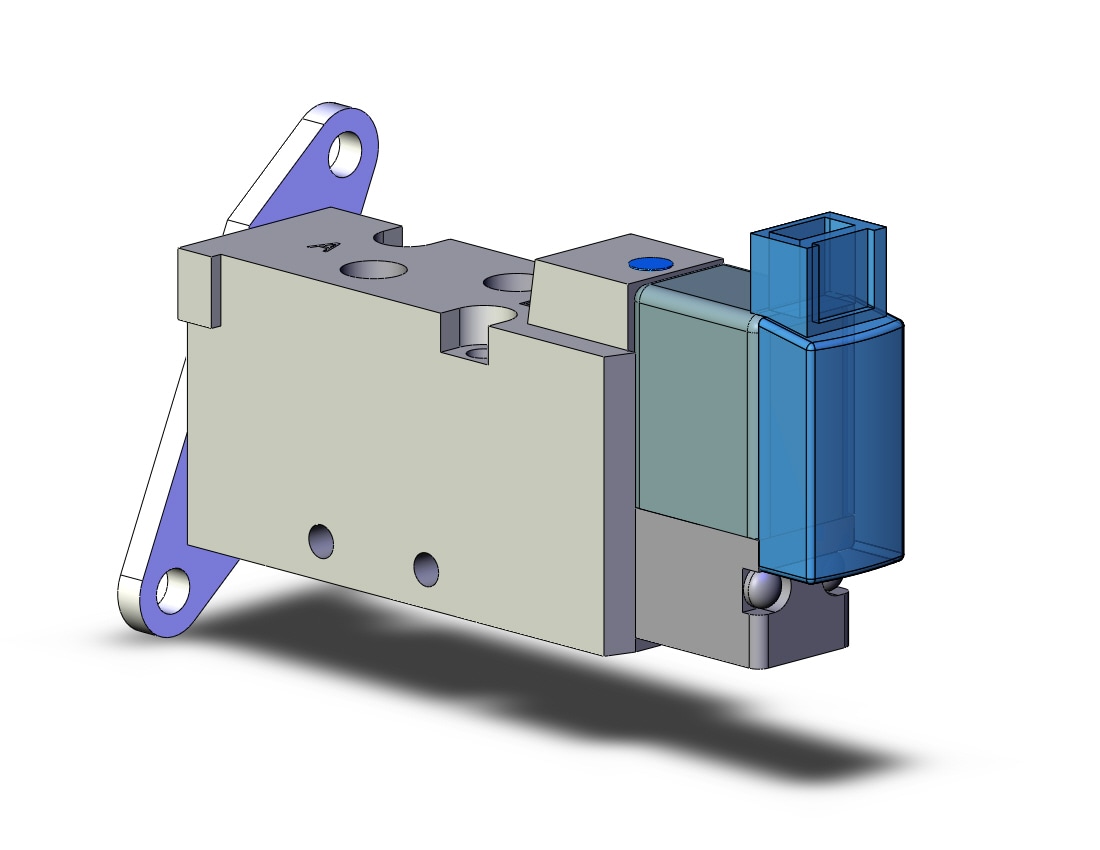 SMC SYJ5120-6MO-M5-F valve/sol, 4/5 PORT SOLENOID VALVE