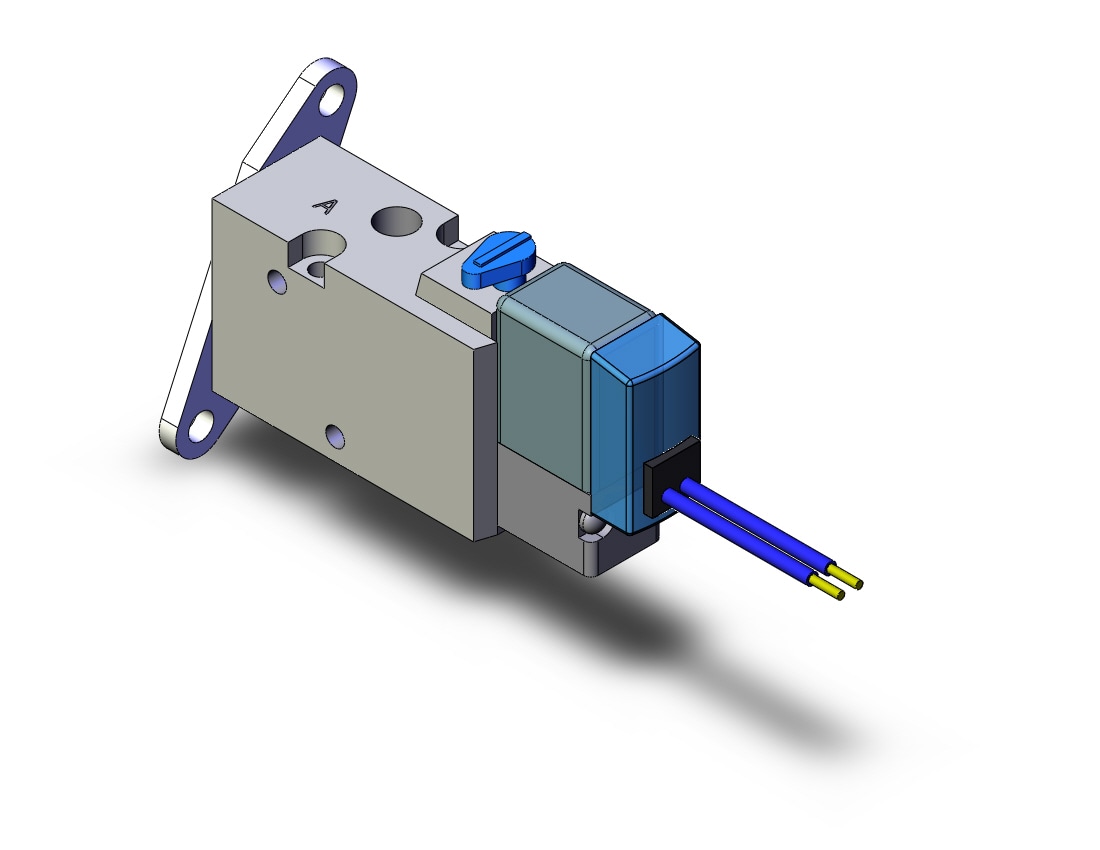 SMC SYJ512MT-6GZE-M5-F valve, sol, body pt, SYJ500 SOLENOID VALVE 3/PORT***