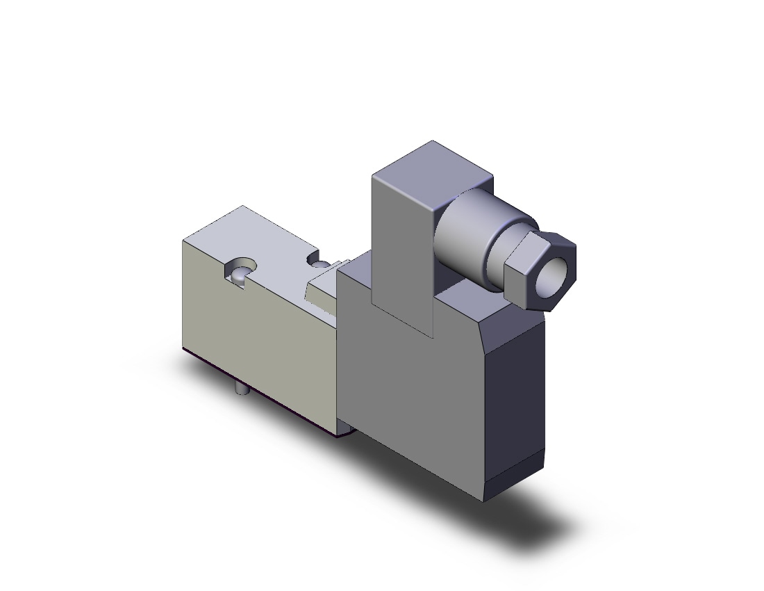 SMC SYJ514-5DZD valve, sol, base mt, SYJ500 SOLENOID VALVE 3/PORT***