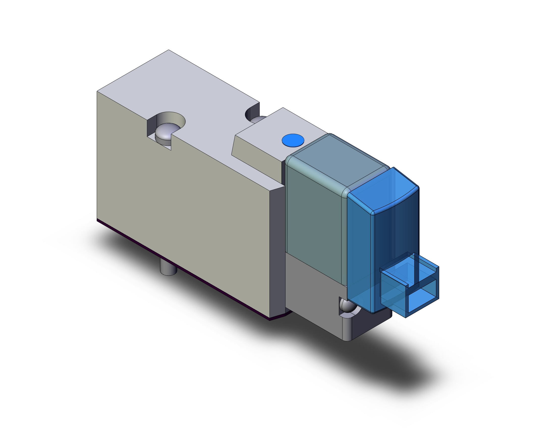 SMC SYJ514-5LOS valve, sol, base mt (dc), SYJ500 SOLENOID VALVE 3/PORT***