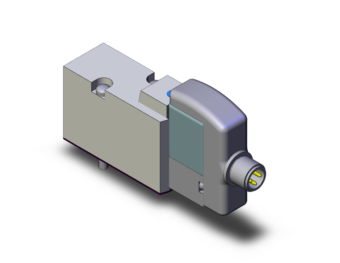 SMC SYJ514-5WOU valve, sol, base mt, SYJ500 SOLENOID VALVE 3/PORT