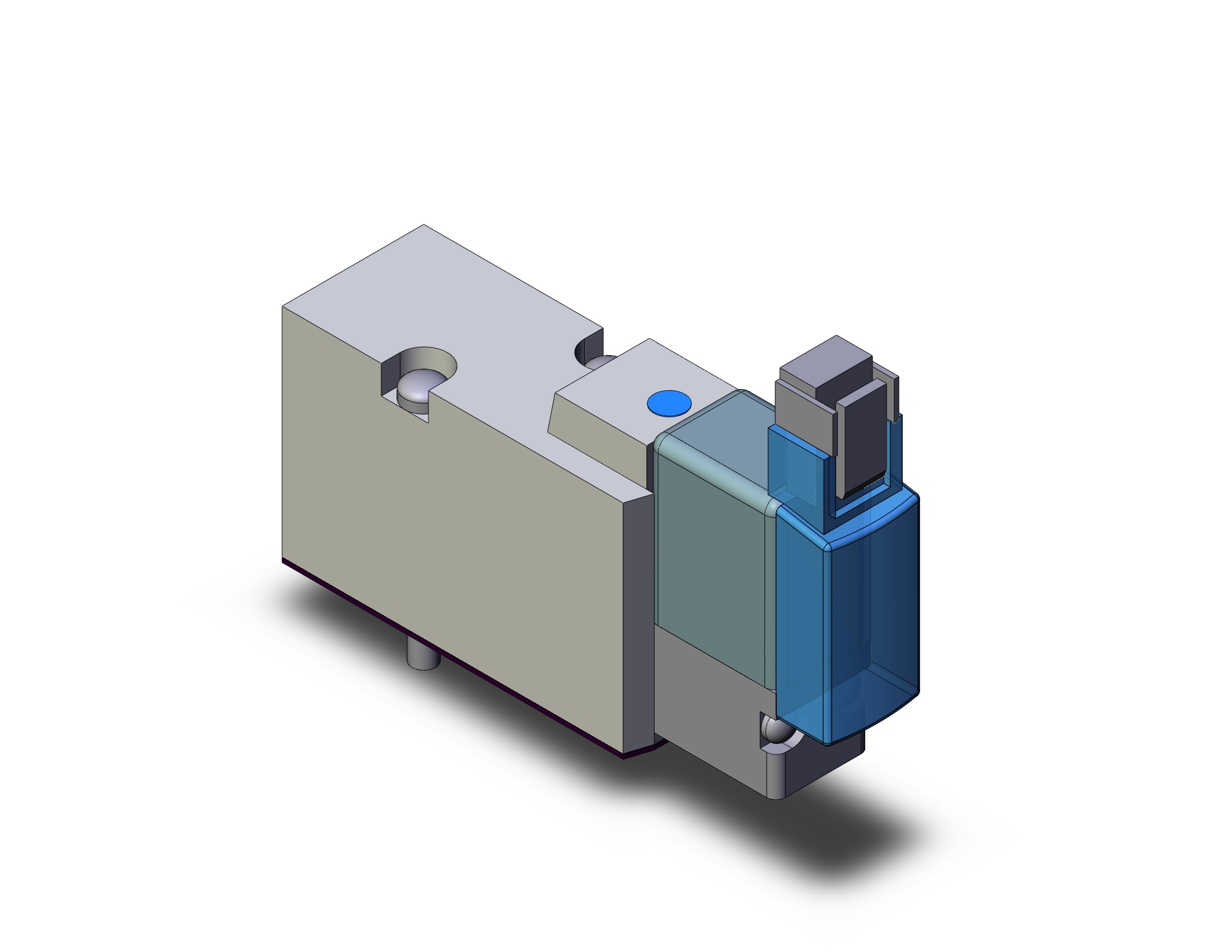 SMC SYJ514-6MNZ valve, sol, base mt (dc), SYJ500 SOLENOID VALVE 3/PORT***