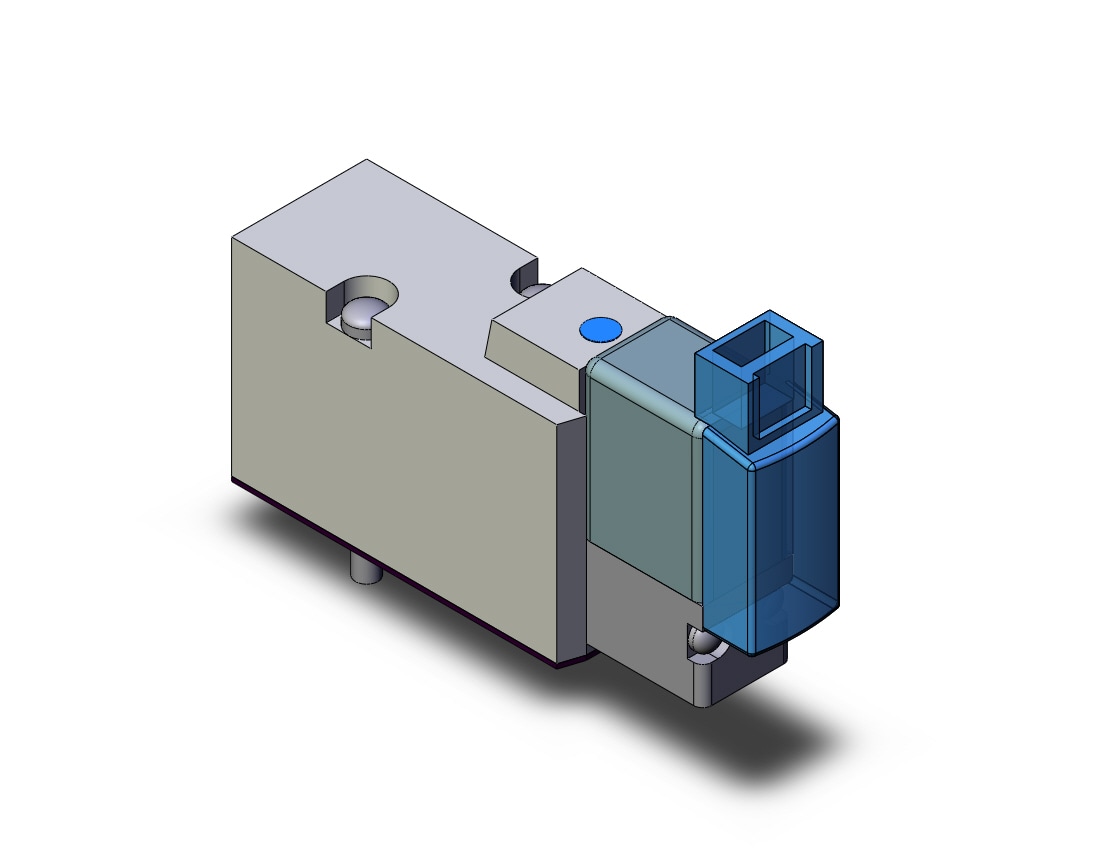 SMC SYJ514-VMOZ valve, sol, base mt (dc), SYJ500 SOLENOID VALVE 3/PORT