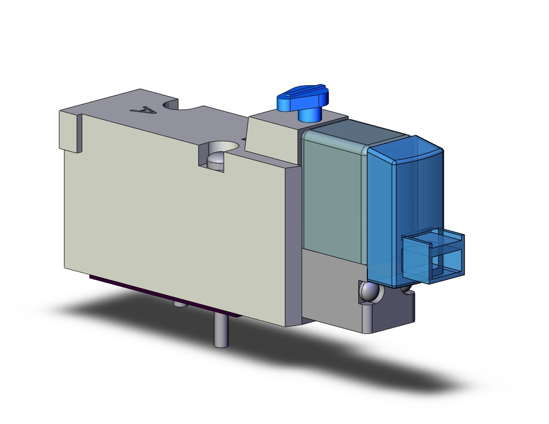 SMC SYJ5140-5LOZE valve, sgl sol, base mt, SYJ5000 SOLENOID VALVE 5/PORT***