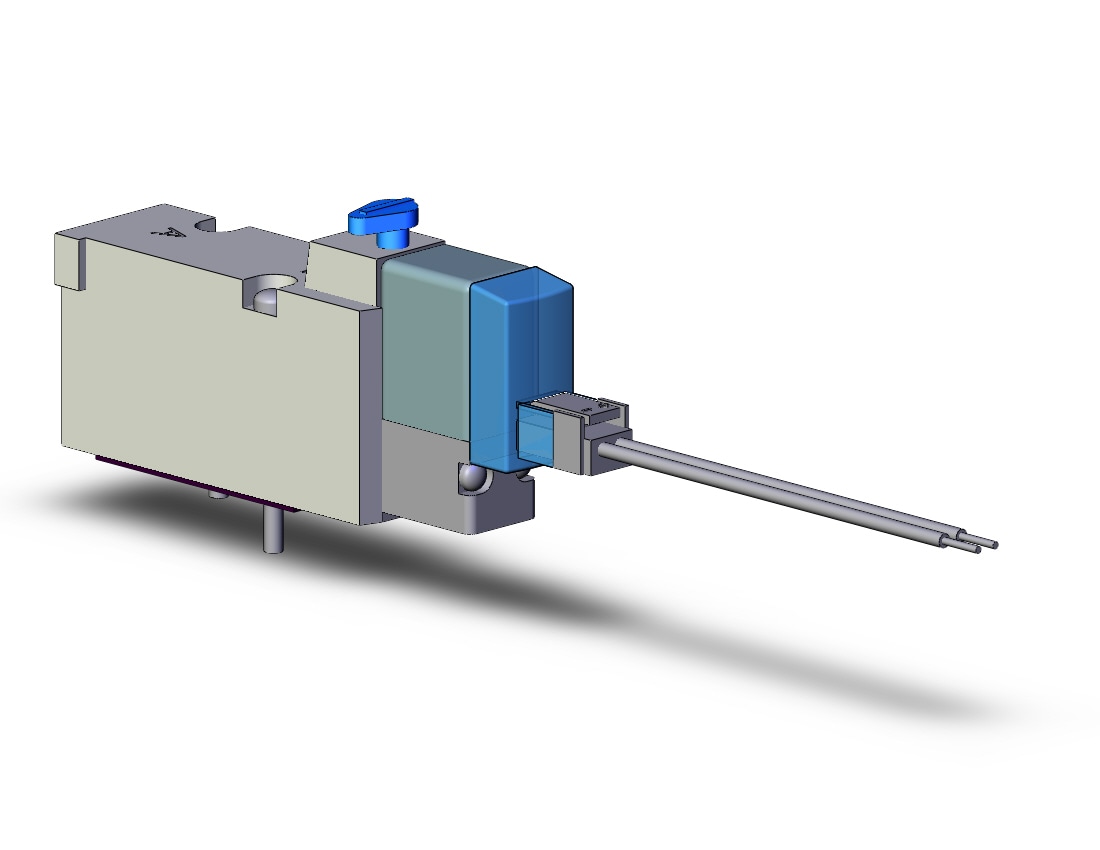 SMC SYJ5140-6LZE valve/sol, 4/5 PORT SOLENOID VALVE