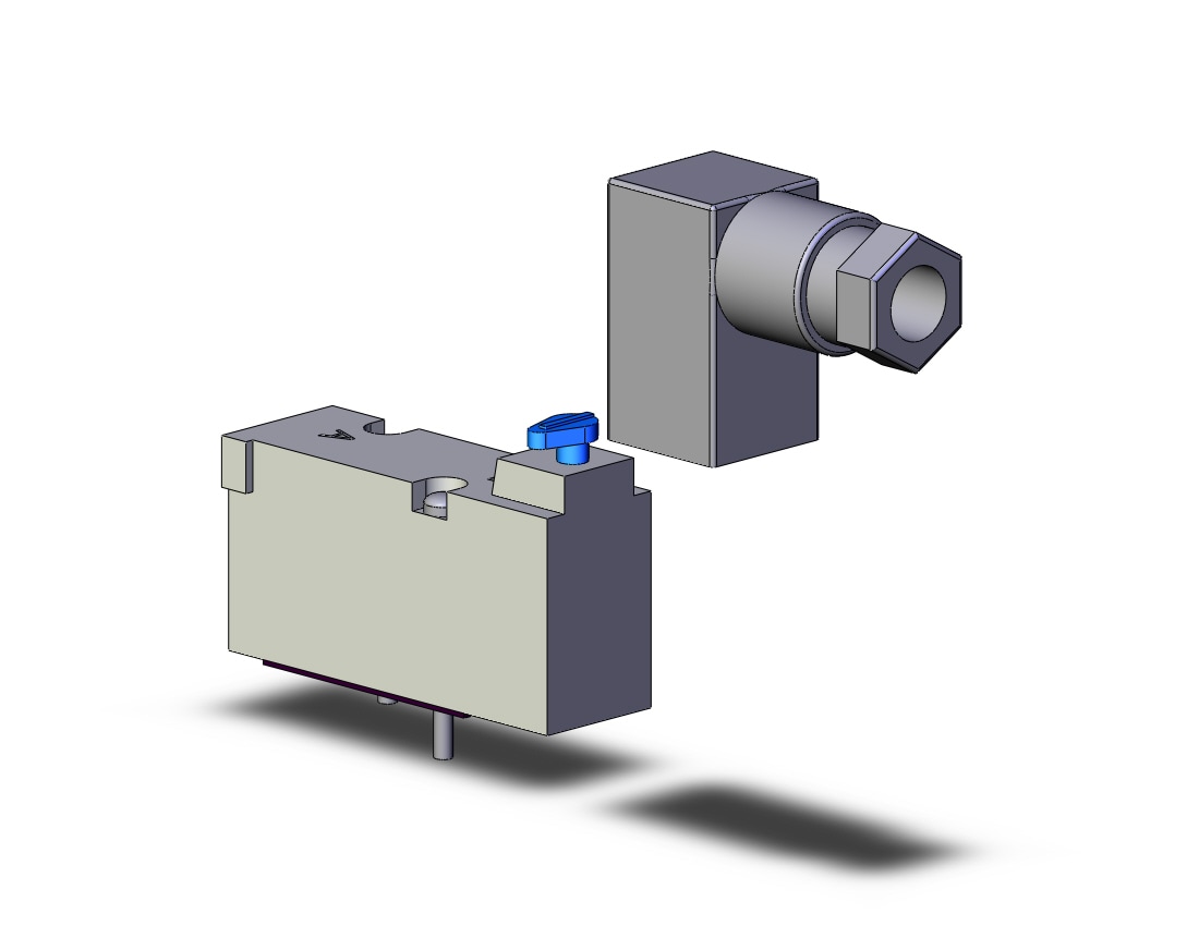 SMC SYJ5143-5DE valve/sol, 4/5 PORT SOLENOID VALVE