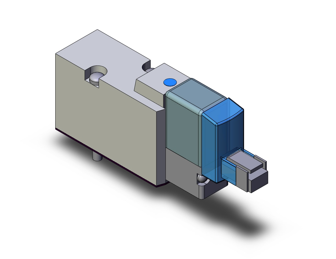 SMC SYJ514T-5LNZ valve, sol, base mt (dc), SYJ500 SOLENOID VALVE 3/PORT***