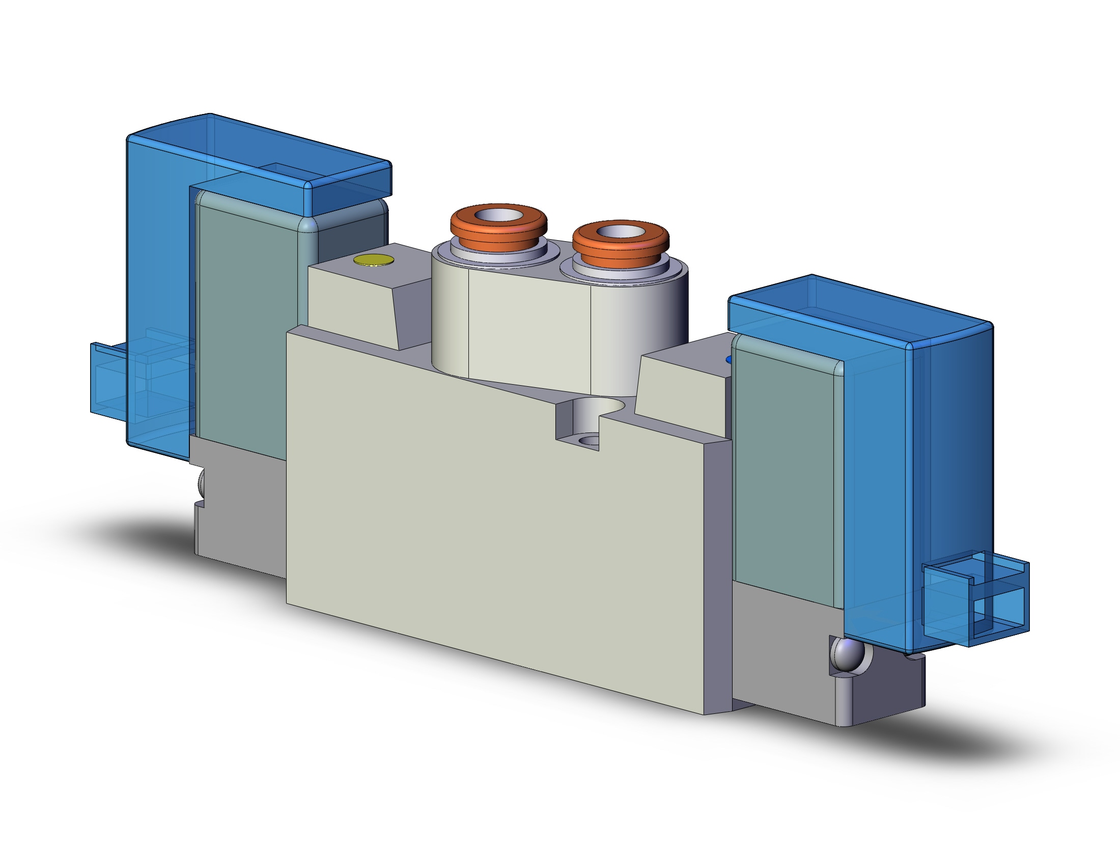 SMC SYJ5220-3LO-C4 valve/sol, 4/5 PORT SOLENOID VALVE