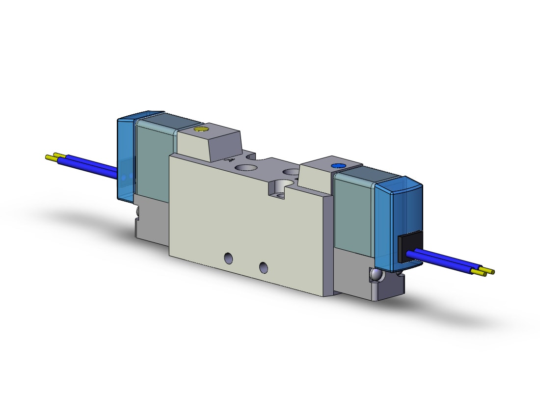 SMC SYJ5220-5GS-M5 valve/sol, 4/5 PORT SOLENOID VALVE