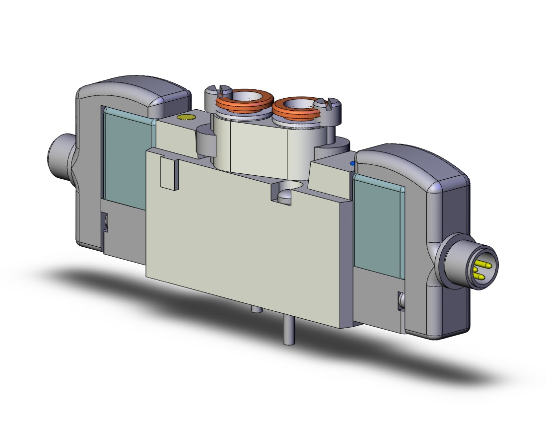 SMC SYJ5220-5WOZ-N7 syj5000 base mt other size, SYJ5000 SOLENOID VALVE 5/PORT