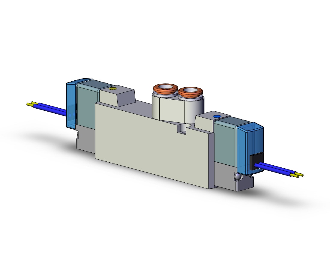 SMC SYJ5423-5GZ-C6 valve/sol, 4/5 PORT SOLENOID VALVE