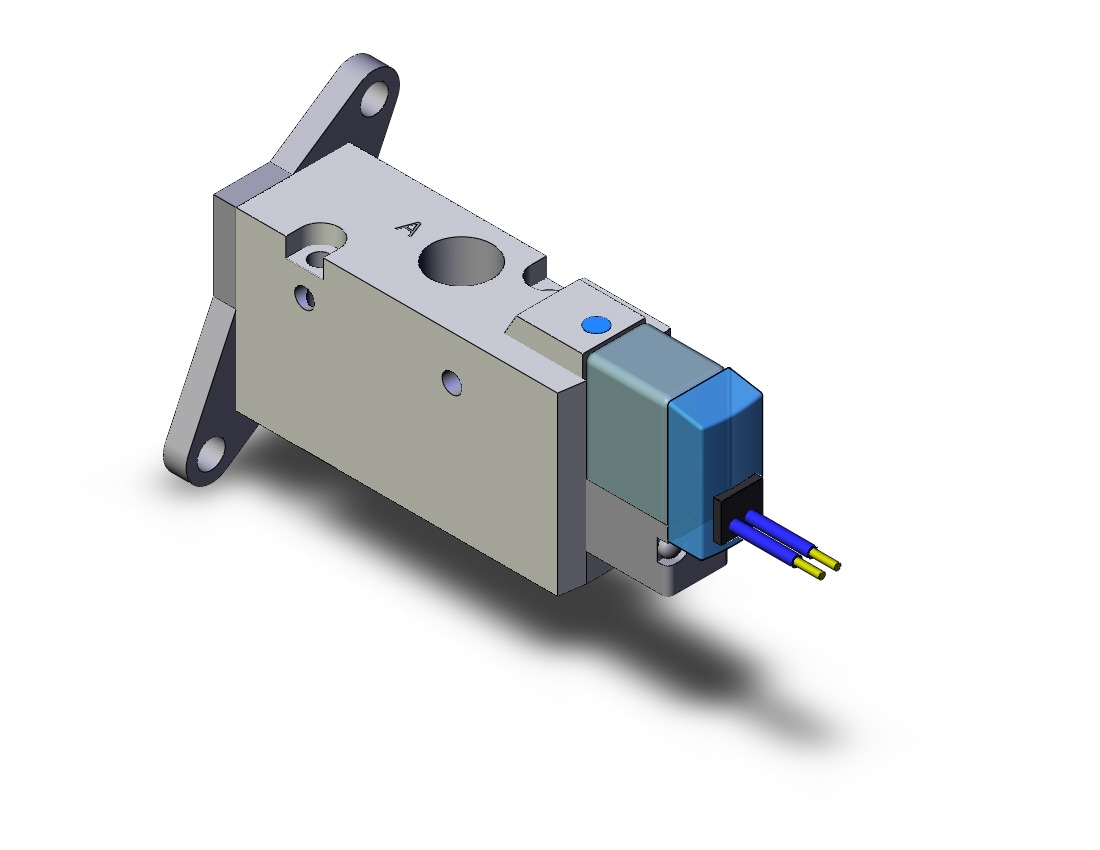 SMC SYJ712-5GS-01-F valve, sol, body pt (dc), SYJ700 SOLENOID VALVE 3/PORT***