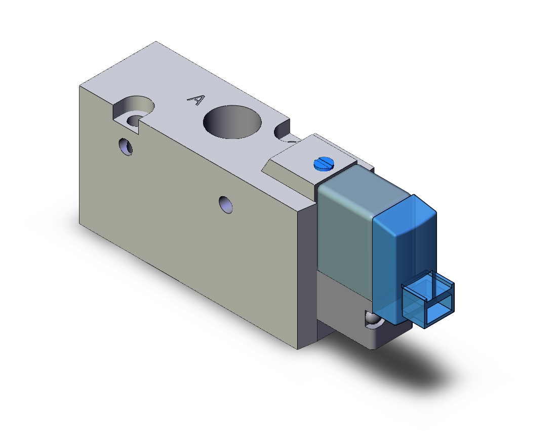 SMC SYJ712-5LOZD-01 valve, sol, body pt (dc), SYJ700 SOLENOID VALVE 3/PORT***