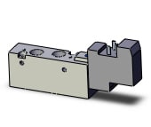 SMC SYJ7120-5DO-01T valve, sgl sol, body pt, SYJ7000 SOLENOID VALVE 5/PORT***