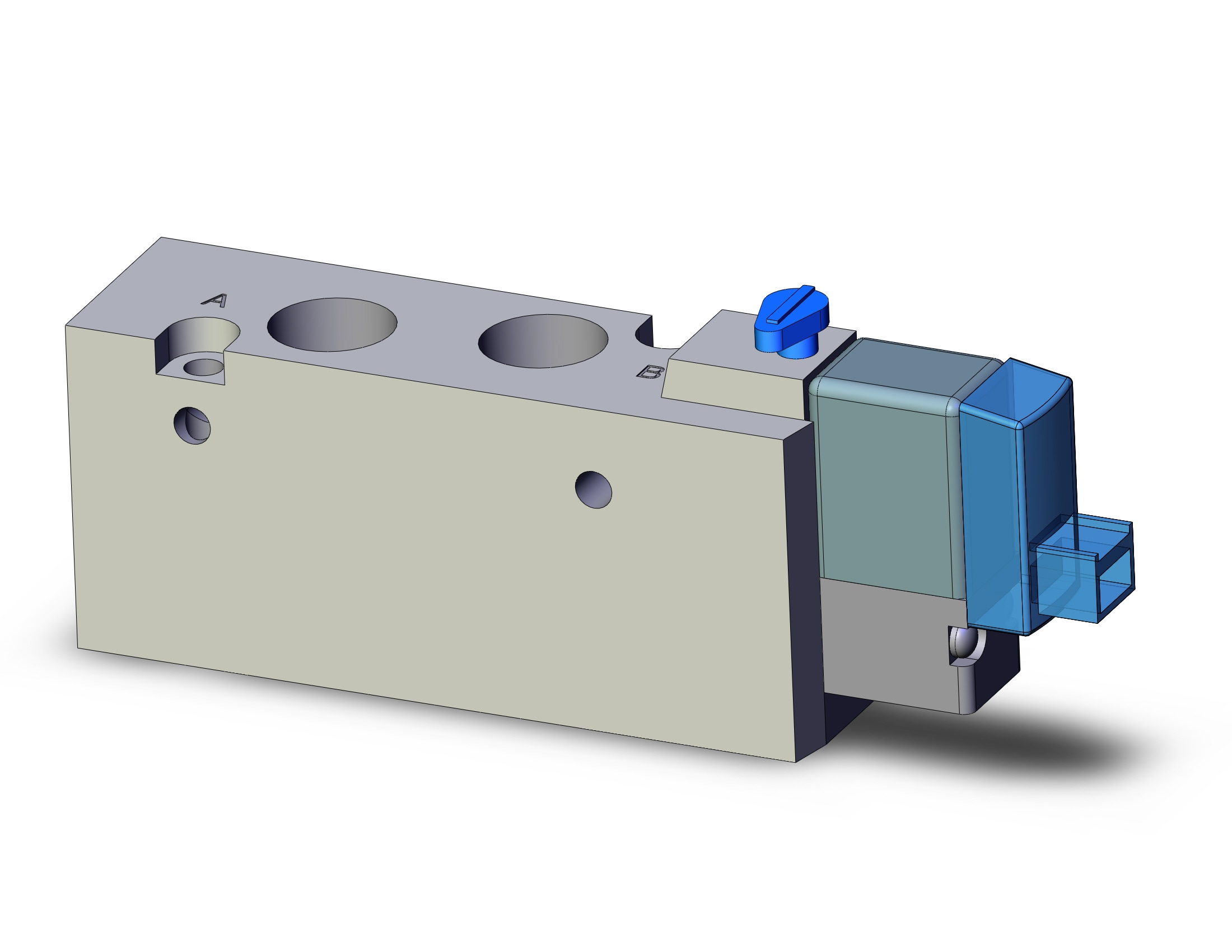 SMC SYJ7120-5LOZE-01T valve, sgl sol, body pt, SYJ7000 SOLENOID VALVE 5/PORT***