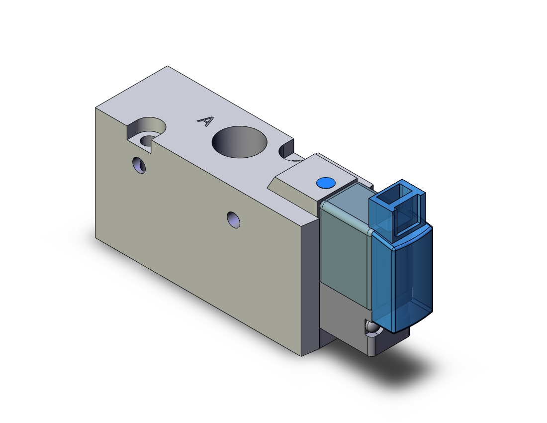 SMC SYJ712M-5MOZ-01F valve, sol, body pt (dc), SYJ700 SOLENOID VALVE 3/PORT***