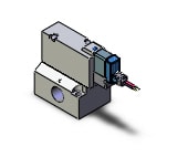 SMC SYJ714-5LZ-02F valve, sol, base mt (dc), SYJ700 SOLENOID VALVE 3/PORT***