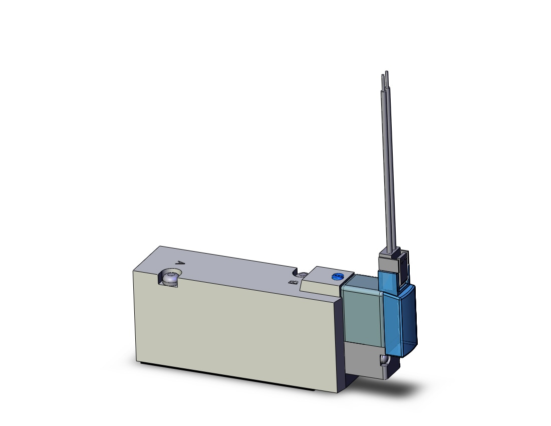 SMC SYJ7140-5MZD valve, sgl sol, base mt (dc), SYJ7000 SOLENOID VALVE 5/PORT