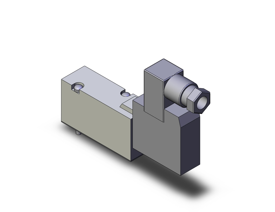 SMC SYJ714M-5DZD valve, sol, base mt, SYJ700 SOLENOID VALVE 3/PORT***