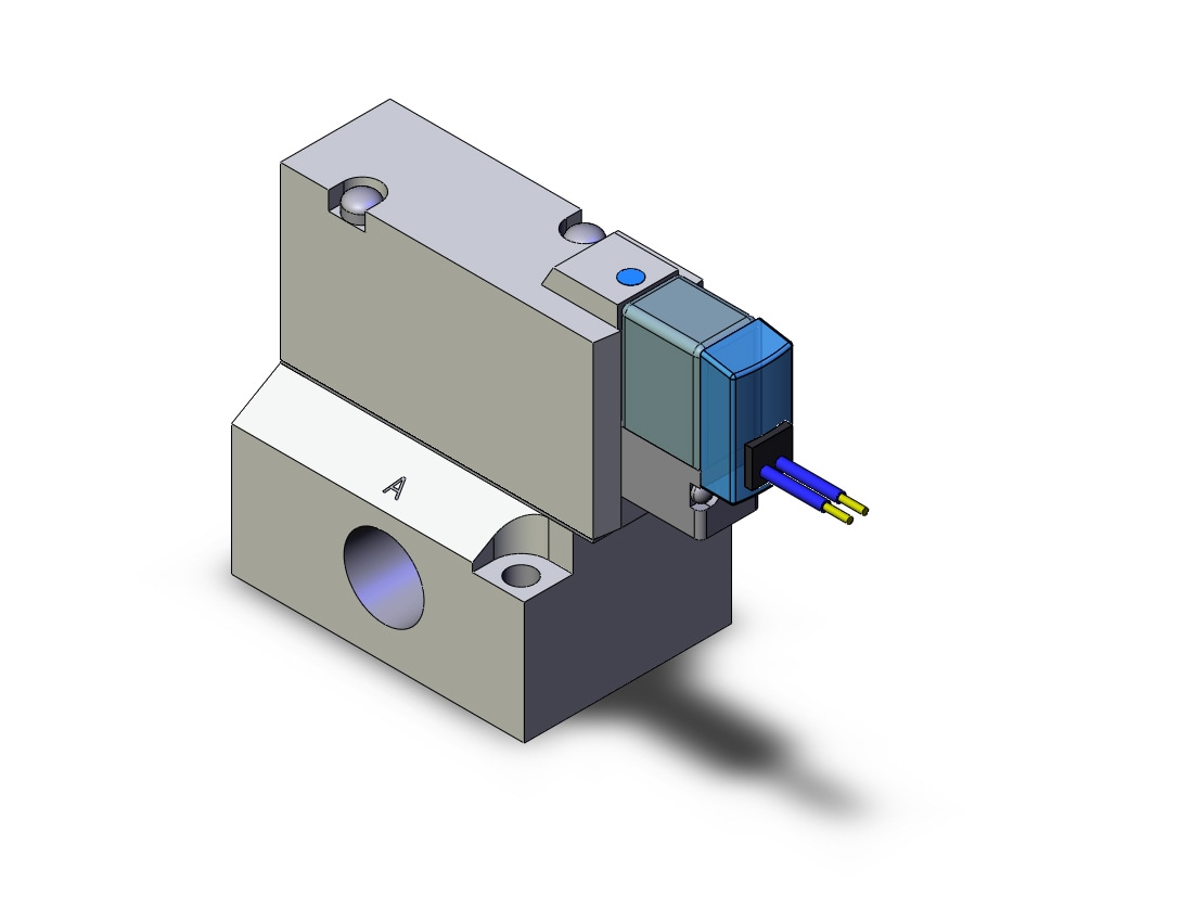 SMC SYJ714M-5G-02N valve, sol, base mt (dc), SYJ700 SOLENOID VALVE 3/PORT***