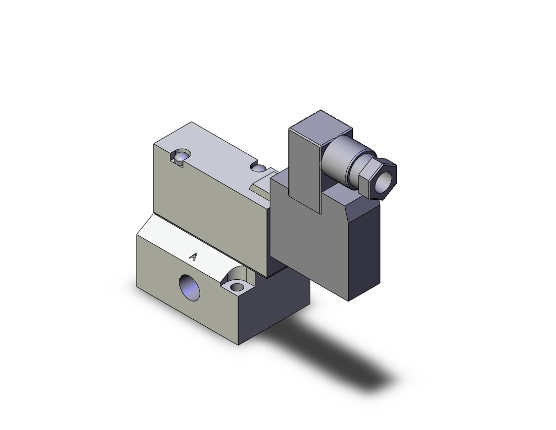 SMC SYJ714R-5DZ-01N valve, sol, base mt, SYJ700 SOLENOID VALVE 3/PORT***