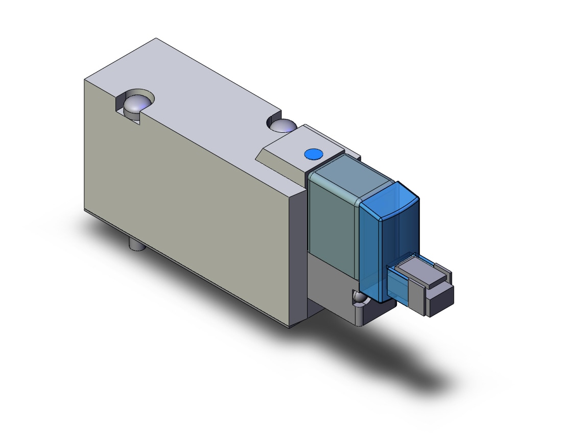 SMC SYJ714R-6LN valve, sol, base mt (dc), SYJ700 SOLENOID VALVE 3/PORT***