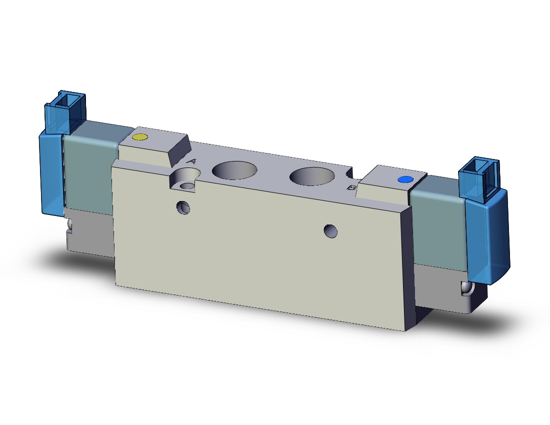 SMC SYJ7223-5MOU-01-Q valve/sol, 4/5 PORT SOLENOID VALVE